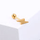 1pc Lighthing Stud Earring Piercing for Women Girls Fashion Earrings Piercing