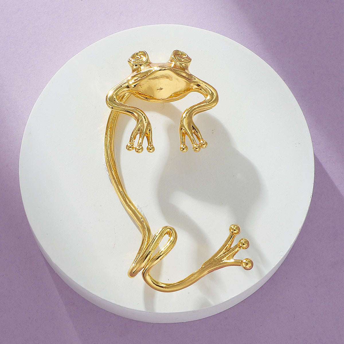 Fashion Metal Frog Without Hole Ear Clip