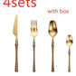 Four-piece Stainless Steel Cutlery Spoon