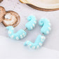 Blue Octopus Leg Jewelry Stud Earring Modern Fashion Women Earrings Piercing
