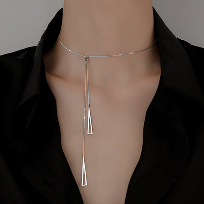 Small Design Sense Cold Style Female Clavicle Chain