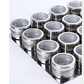 Visible stainless steel spice jar