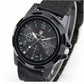 Cloth Belt Weaving Belt Military Watch Sea and Land Air Force Movement Quartz Military Watch