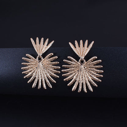 Spiky Plant Gift Earrings Dangle Women Fashion Jewelry Jewellery