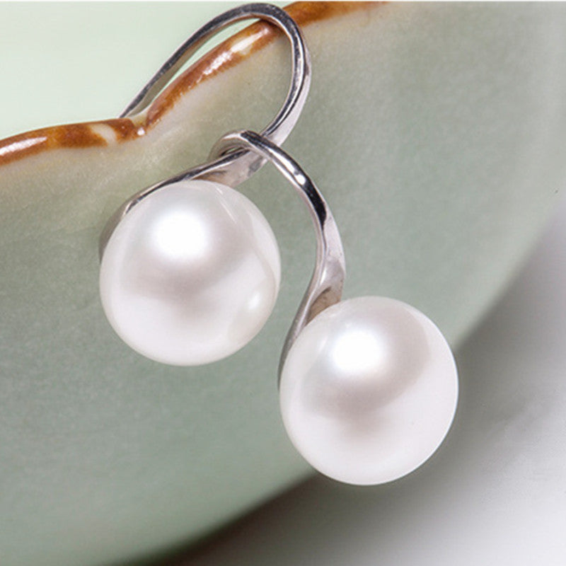 High Heel Pearl Earrings