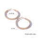 Leaf Vine Hoop Earring Women Jewelry Mom Gift Everyday Wear Earrings
