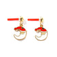 Christmas Santa Dangle Earring Exquisite Fashion Drop Earrings For Women