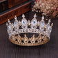 Bride Wedding Atmosphere Round Crown Tiara