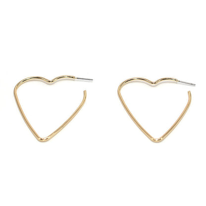 Heart Shape Drop Dangle Earrings Women Jewelry Gift for Her Accessories