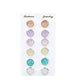 6pairs Glitter Sparkle Stud Earrings Women Jewelry Mom Gift Everyday Wear