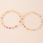 Multicolor Beads Large Hoop Earrings Women Jewelry Gift for Her Accessories