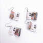 Random Magazine Ear Drop Earrings Dangle Women Fashion Jewelry Gift for Her
