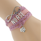Vintage Jewelry, Medical Bag, Bracelet, Hand-knitted Bracelet