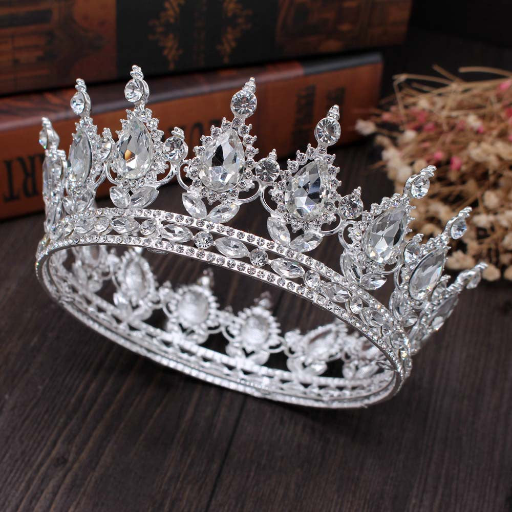 Bride Wedding Atmosphere Round Crown Tiara