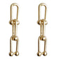 Chain Pattern Dangle Earrings Special Gift for Women Girl Fashion Jewelry