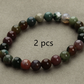 Aventurine Blue Sandstone Beads Round Bead Bracelet Bracelet
