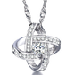 925 Sterling Silver Necklace For Women Forever Heart AAA Zircon Mosaic Necklaces & Pendants Gift