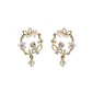 Spring Flowers Jewelry Stud Earring Modern Fashion Women Earrings Piercing Studs