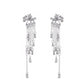 Shining Star Tassel Earrings Back Hanging Exquisite Earrings
