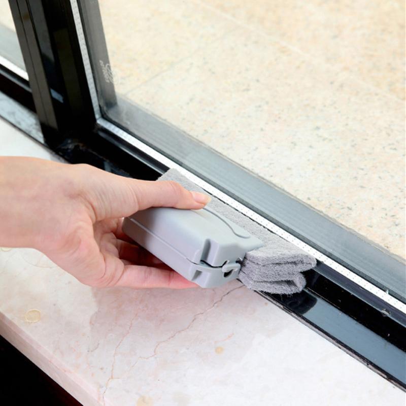 Creative Window Groove Cleaning Gap Brush Slot Cleaner