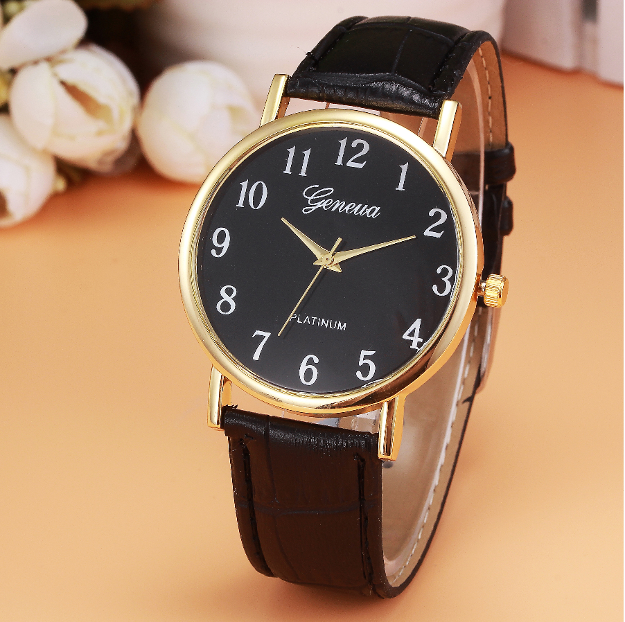 Fashion Temperament Men's Belt Quartz Watch