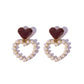Heart-shaped Gift Earrings Dangle Women Fashion Jewelry Jewellery