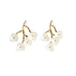 Blossom Branch Stud Earrings Fashion Jewelry for Girls Women Gift Accessories