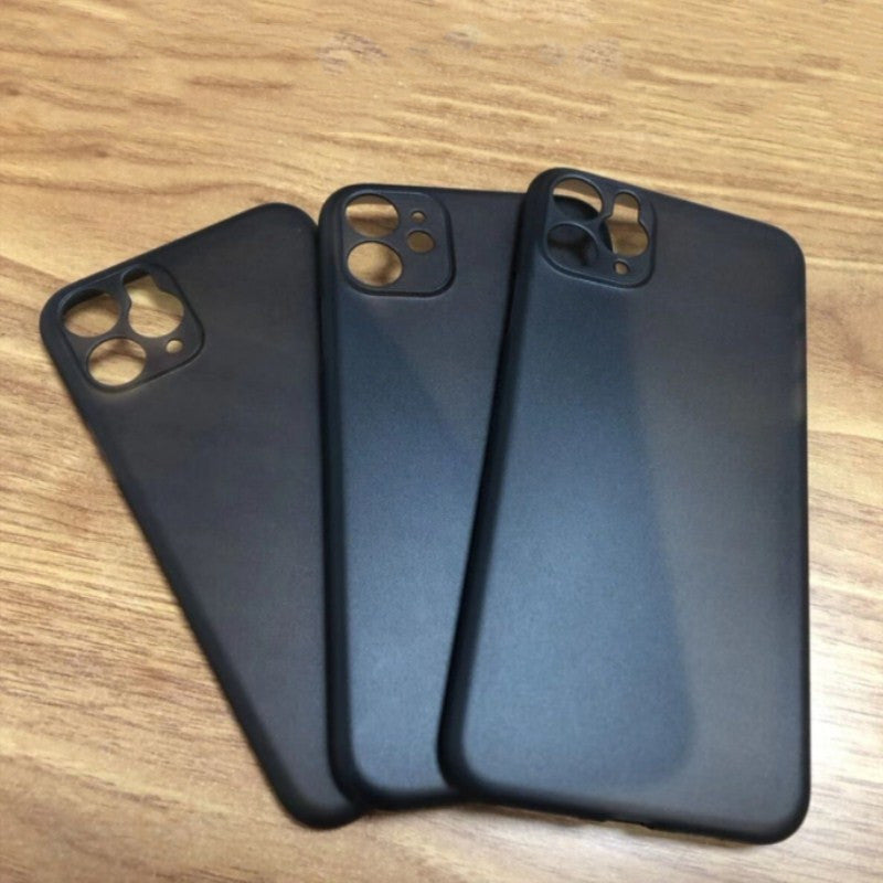 Frosted shell solid color phone case