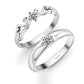 Korean Silver Angel lovers ring marriage engagement silver men and women wholesale ring manufacturer