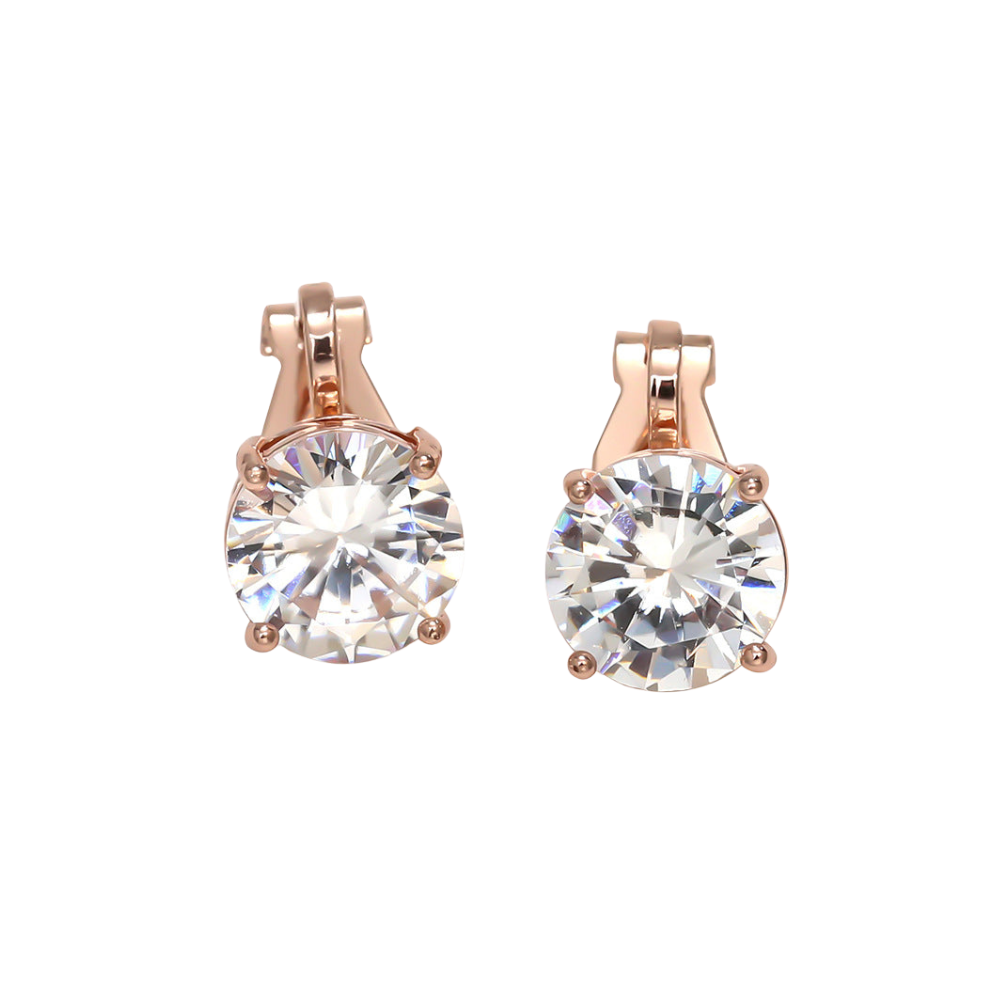 Crystal Ear Clip Earrings Fashion Jewelry for Girls Women Gift Accessories