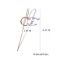 1pc Moon Ear Needle Stud Earring Women Charm Stud Jewelry Birthday Holiday Gifts