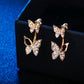 Butterfly Pattern Studs Jewelry Fashion Dangle Earrings for Girls Party Birthday