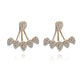 Teardrop Ear Jacket Jewelry Fashion Earrings for Girls Party Birthday Gift