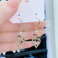 Hearts Pendant Dangle Earrings Jewelry Accessories Girls Fashion Accessory