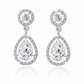 Luxury Tear Drop Dangling Drop Earrings Women Girls Gifts Jewelry Accessories