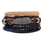 Fashion Beaded Leather Bracelets And Bracelets