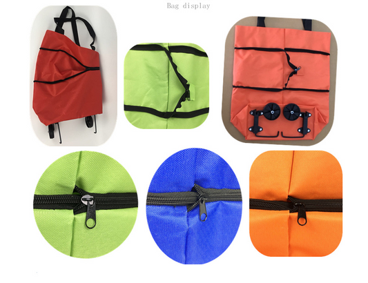 Foldable High Quality Tug Bag Shopping Cart