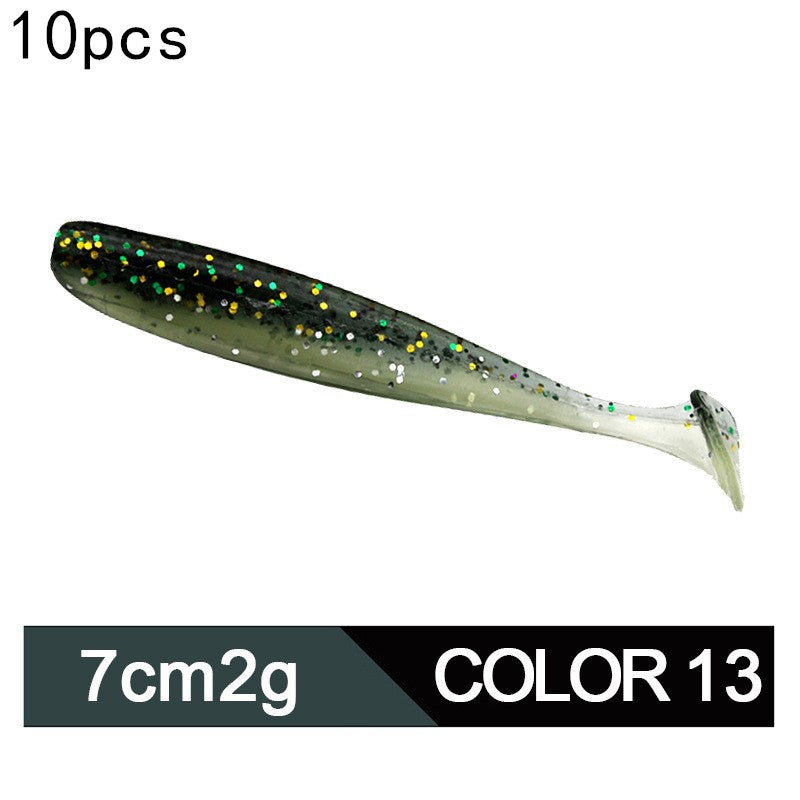 Two-color soft lure lure bionic lure