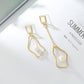 Mismatched Irregular Pendant Dangle Earrings Jewelry Accessories Girls Fashion Accessory