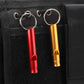 Aluminum survival whistle