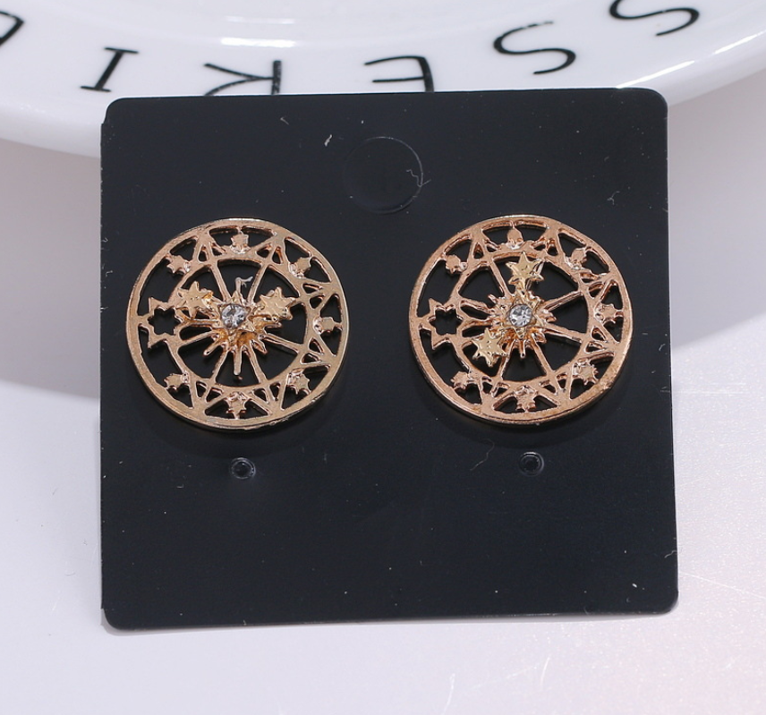 Star Map Stud Earrings Female Girl Fashion Earrings Birthday Holiday Gifts