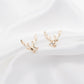 Deer Antlers Stud Earrings for Women Girls Fashion Earrings Piercing Jewelry