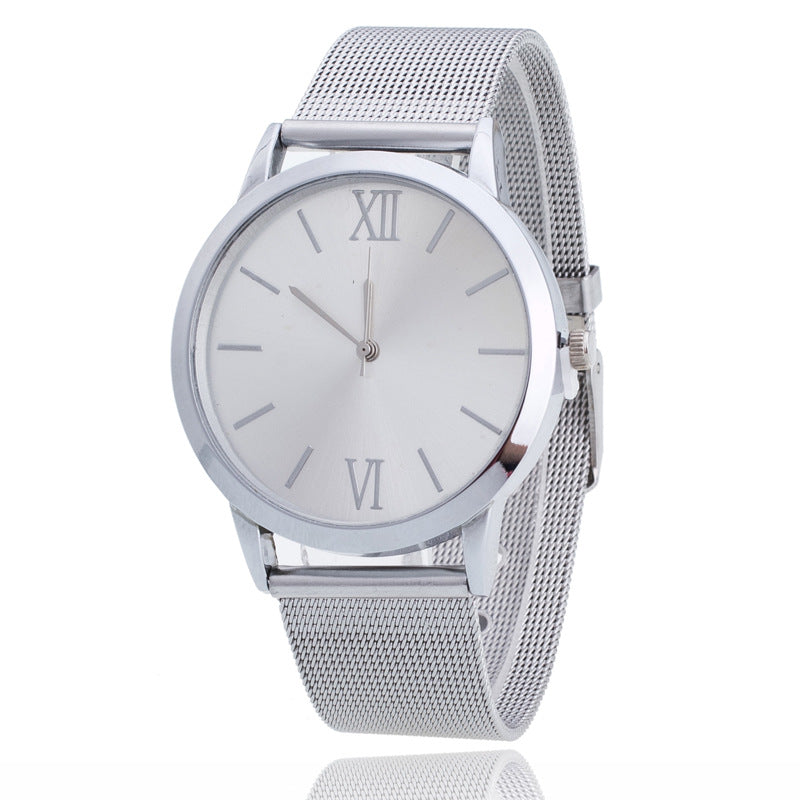 Geneva mesh strap watch