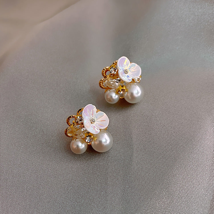 Blossom Stud Earrings Women Jewelry Mom Gift Everyday Wear Earrings