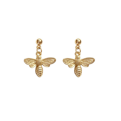 Cute Bee Dangling Drop Earring Women Girls Gifts Jewelry Accessories