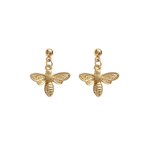 Cute Bee Dangling Drop Earring Women Girls Gifts Jewelry Accessories