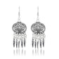 Vintage Pattern Jewelry Fashion Dangle Earrings for Girls Party Birthday Gift