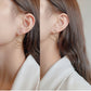 Mismatched Large Heart Stud Earrings Women Jewelry Mom Gift Everyday Wear