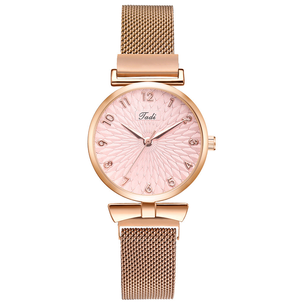 Fashion Mesh Strap Ladies Quartz Watch