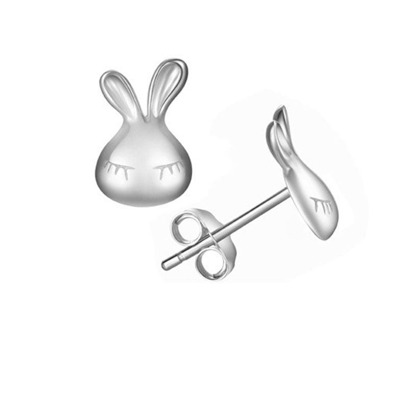 Rabbit Cute Stud Earrings Women Charm Stud Jewelry Birthday Holiday Gifts